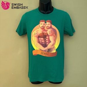Swish Embassy Gemini T Shirt Small Gently worn 100% cotton